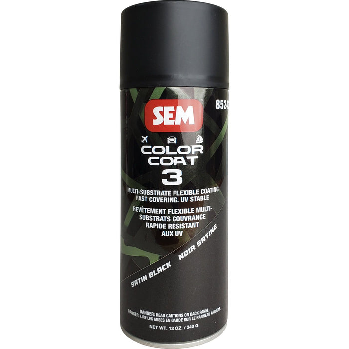 SEM Color Coat 3 - Satin Black