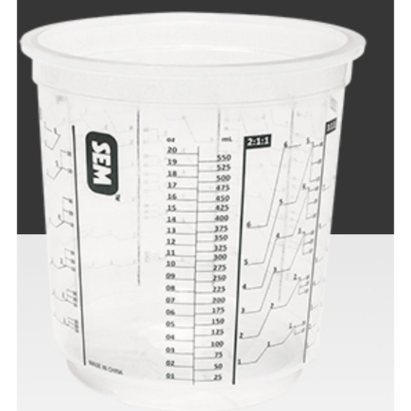 22 Oz. Hard Cup - Mix Ratios