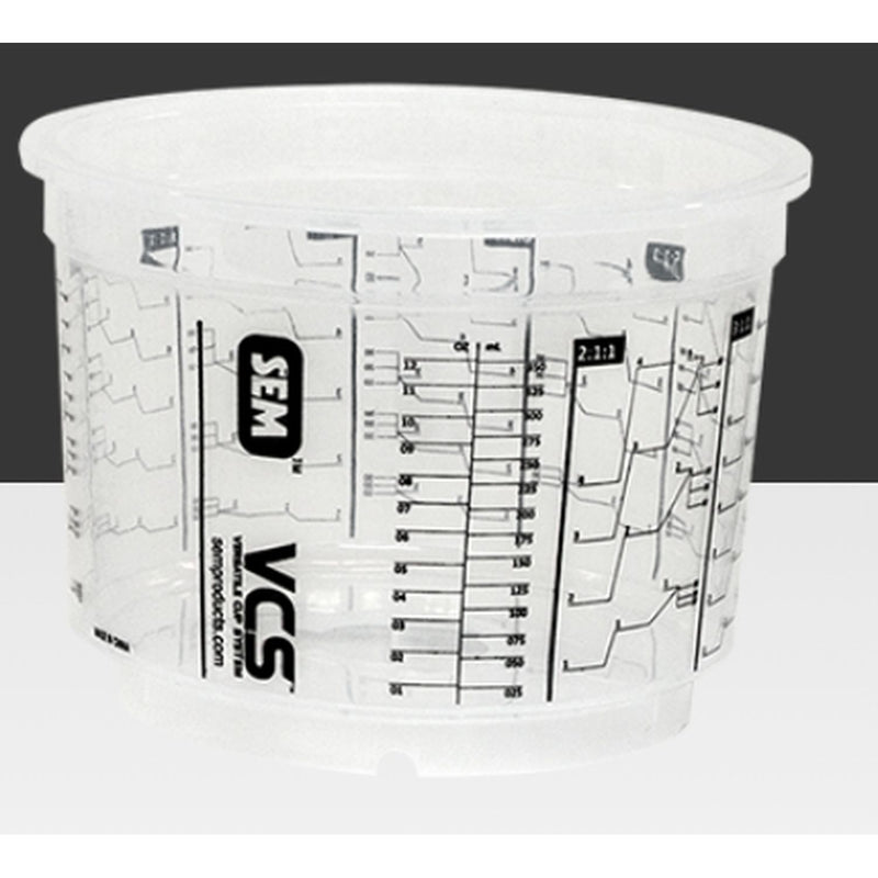 SEM 13 Oz. Hard Cup - Mix Ratios