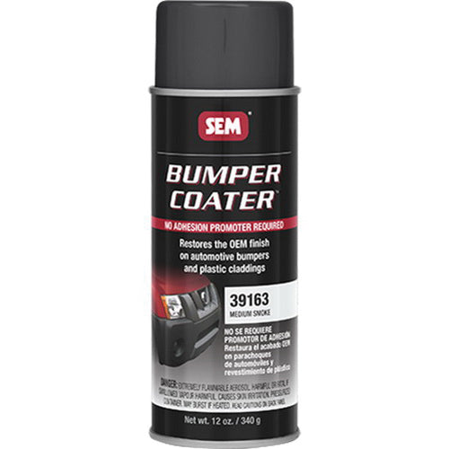 SEM Bumper Coater 39163 Trim Paint, 16 oz Aerosol Can, Medium Smoke
