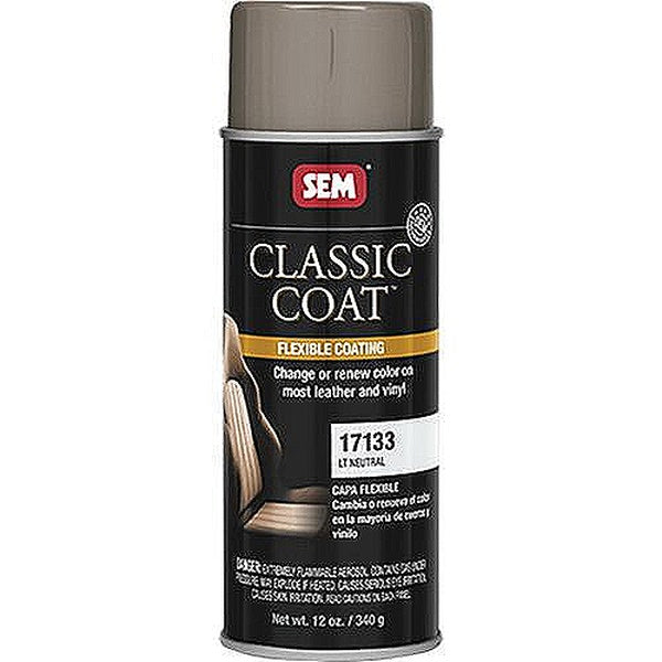 Classic Coat™ 17133 Flexible Coating, 16 oz Aerosol Can, Light Neutral, 24 hr Curing, Aerosol