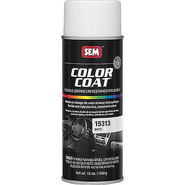 Color Coat™ 15313 Flexible Coating, 16 oz Aerosol Can, White, 24 hr Curing, Aerosol