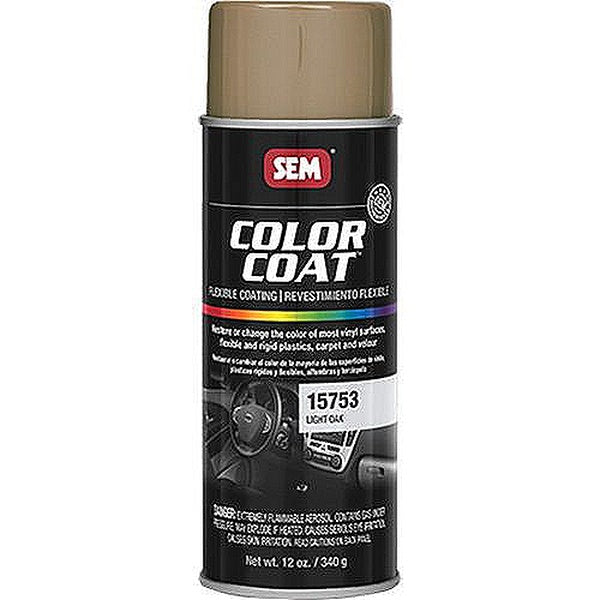 Color Coat™ 15753 Flexible Coating, 16 oz Aerosol Can, Light Oak, 24 hr Curing, Aerosol