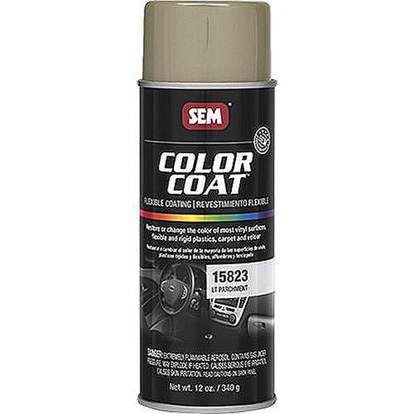 Color Coat™ 15823 Flexible Coating, 16 oz Aerosol Can, Light Parchment, 24 hr Curing, Aerosol