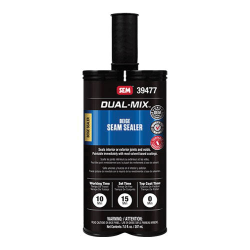Dual-Mix 39477 2-Component Seam Sealer 7 oz Beige Cartridge