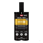 SEM Dual-Mix 40207 Quick Set 20 2-Component Urethane Adhesive, 7 oz Cartridge, Solid, Opaque, 15 sec — view 2