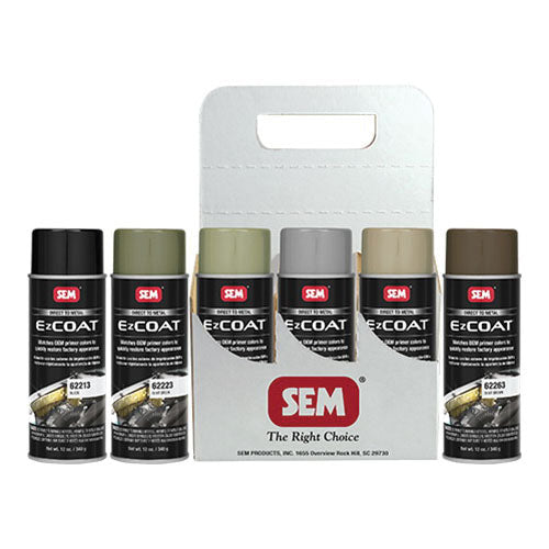 SEM Coat 62209 Direct-To-Metal Coating Assortment, 6 to 12 oz