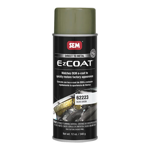 EZ Coat 62223 Direct-To-Metal Coating 16 oz Olive Green 13 sq-ft Coverage 30 min Dry Cure