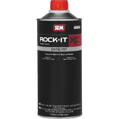 SEM Rock-It XC 46644 Catalyst, 1 qt Aerosol Can, Clear, Liquid, Use With: Rock-It XC Truckbed Linear