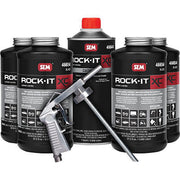 SEM Rock-It XC 46650 Truck Bed Liner and Protective Coating Kit, Black, 120 sq-ft/gal Coverage