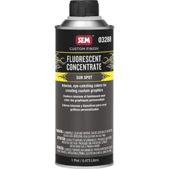 SEM® 03288 Custom Finish Fluorescent Concentrate, 1 pt Can, Sun Spot