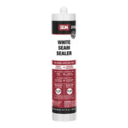 SEM 29362 2900 1-Component Seam Sealer, 10.1 fl-oz Tube, Liquid, White, 1K Component, 24 hr at 70 de