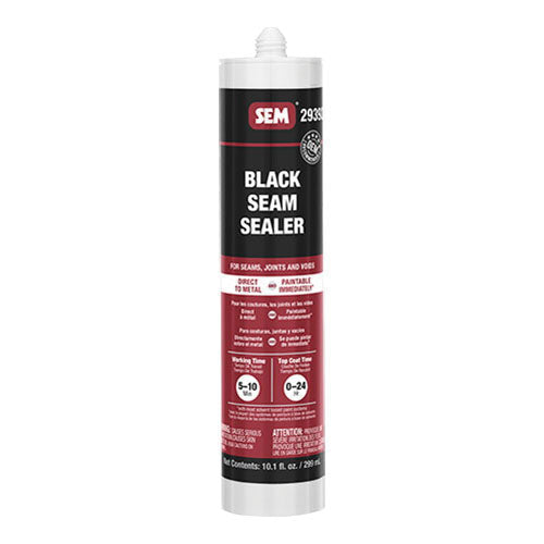 SEM 29392 1K Seam Sealer 10.1 oz Black Tube