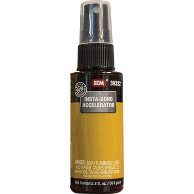 SEM Insta-Bond 39322 Adhesive Accelerator, 2 oz Spray Bottle, Clear, Liquid