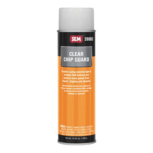 SEM 39803 Chip Guard, Clear, Fine-Medium Texture, 20 oz Aerosol Can