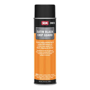 SEM 39813 Chip Guard, 20 oz Aerosol Can, Satin Black, Fine-Medium Texture