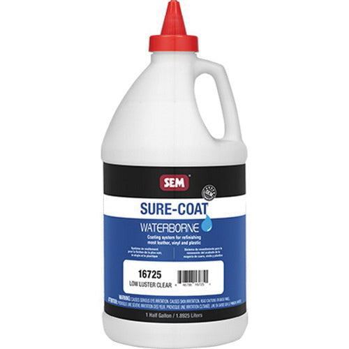 Sure-Coat 16725 Waterborne Mixing System 0.5 gal Low Luster Clear Liquid