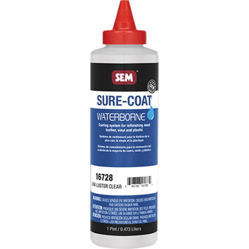 SEM Sure-Coat 16728 Waterborne Mixing System 1 pt Low Luster Clear Liquid