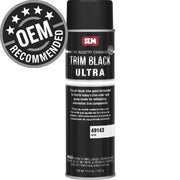 SEM Trim Black 49143 Trim Paint, 20 oz, Satin Black, 3 to 5 min Curing, Aerosol