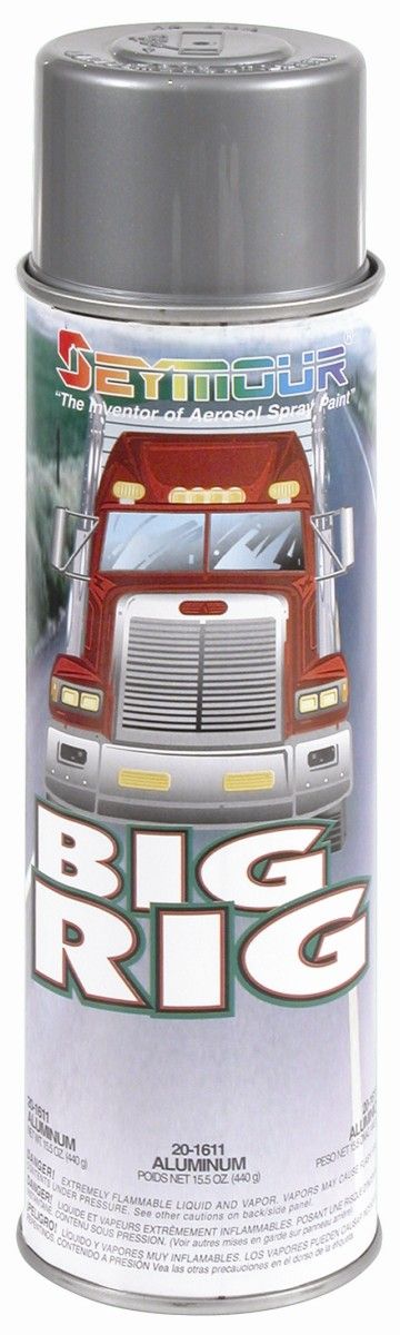 Seymour Paints Seymour Big Rig 20-1611 Professional Coating Enamel, Aluminum, Up To 18 Sq-Ft