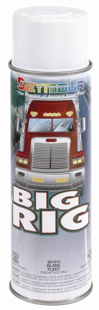 Seymour Paints Seymour Big Rig 20-1613 Professional Coating Enamel, Fleet White, Up To 18 Sq-