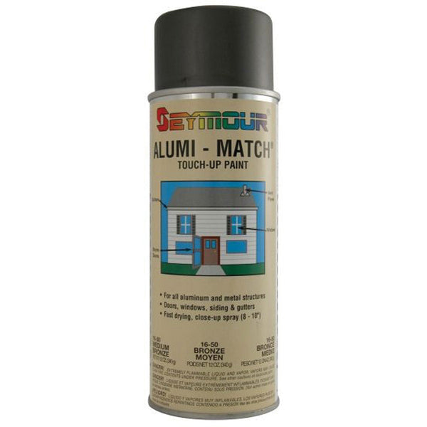 Seymour Paints 16-050 Spray Paint, 16 fl-oz Aerosol Can, Bronze, 15 sq-ft Coverage
