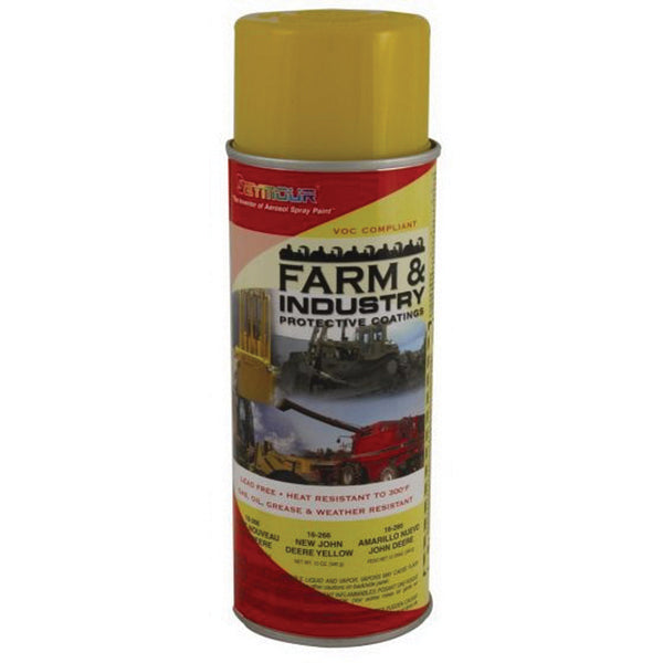 SEYMOUR® Farm and Industry 16-266 Enamel Spray Paint, 16 fl-oz Aerosol Can, Farm & Implement New Yellow