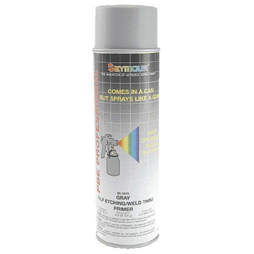 Seymour Paints PBE 20-1675 Weld-Thru Primer, 20 oz Aerosol Can, Gray, 59% VOC, 18 sq-ft Coverage