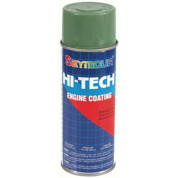 SEYMOUR® Hi-Tech® EN-60 Engine Enamel Spray Paint, 16 fl-oz Aerosol Can, Alpine Green, 15 sq-ft Coverage