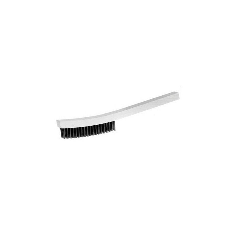 Tool Aid 17150 Standard Scratch Brush - 13-11/16 in OAL, 30 ga steel wire for paint and rust removal