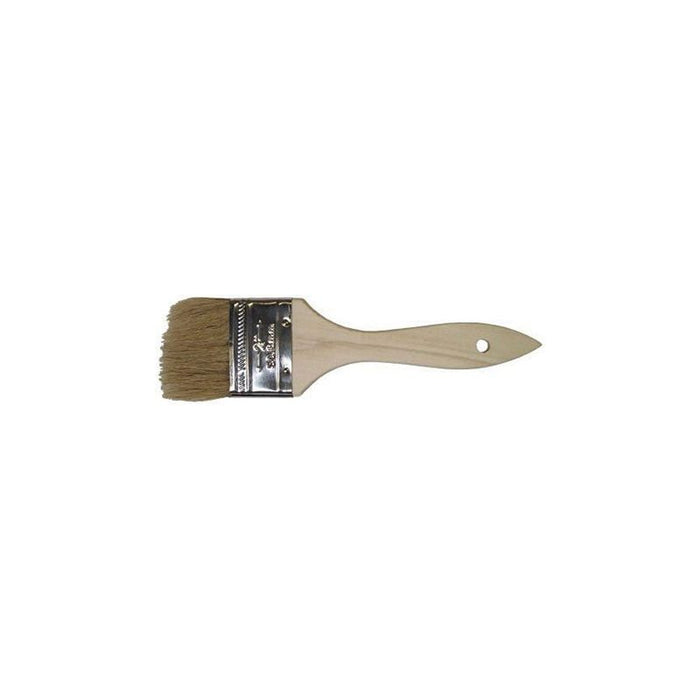 S & G Tool Aid Corp. AID Economy 17330 All Purpose Flat Paint Brush, 2 in W, Hog Bristle, Hardwood H