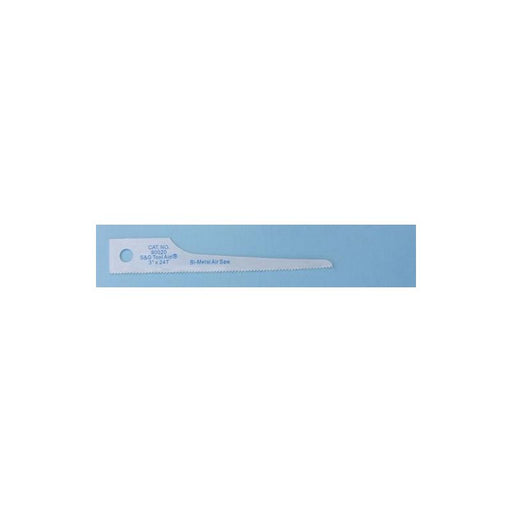 S & G Tool Aid Corp. AID 90020 Scroll Reciprocating Air Saw Blade, 24 TPI, 3 in L, Bi-Metal