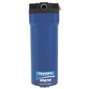 Sharpe 6710 Air Filter, 1/4 in NPT Inlet x 1/4 in NPT Plugged Outlet Port, 120 cfm, 5 um