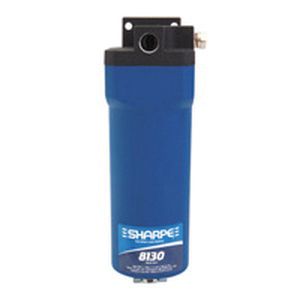 8130 Air Filter with 5 µm rating, 1/2-in NPT inlet, 3/8-in NPT and 1/4-in NPT plugged ports