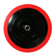 S.M. Arnold, Inc. S.M. Arnold 69-080 Backing Plate, 9 in Dia, Hook Attachment, Plastic Pad, Red