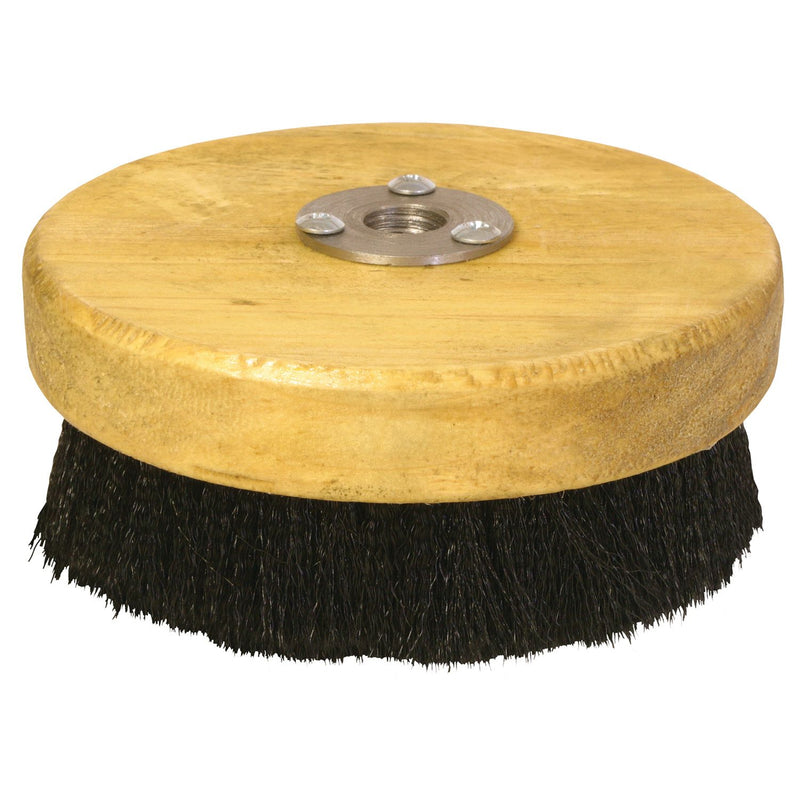 83-022 Rotary Brush 5 in Diameter Nylon for Carpet and Upholstery, 5/8-in-11 Drive