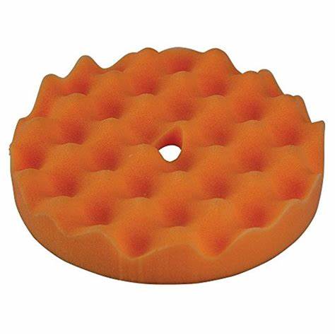S.M. Arnold, Inc. S.M. Arnold 44-017 Waffle Pad, 8 in Dia, 1-1/2 in THK, Foam Pad, Orange