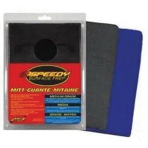 SSP-576 Medium Grade Clay Mitt 8.7 in x 6 in Black/Blue