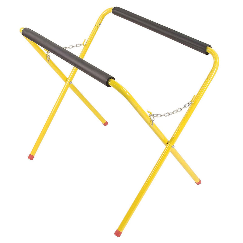 35755 Heavy-Duty Portable Bench, 500 lb Load Capacity, Bright Yellow