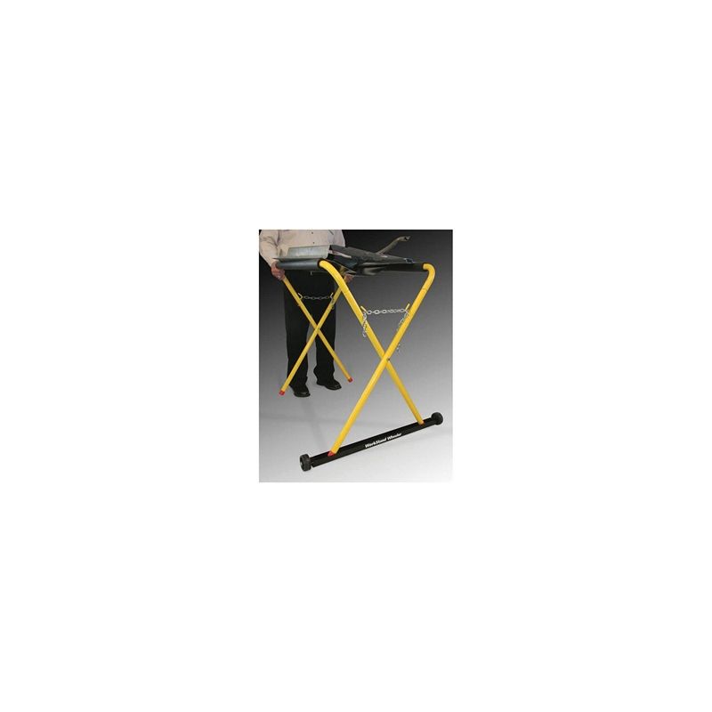 Steck Work Stand Wheeler 35756 - 32 in Wide, 1-1/2 in Depth, Handles Up to 500 lb Loads