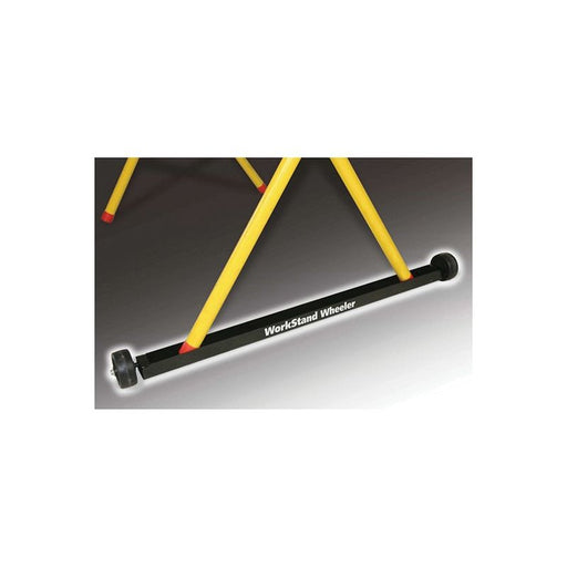 Steck Manufacturing Company 35756 Self-Regulating Work Stand Wheeler, 32 in W x 1-1/2 in D, Steel Ch — view 2