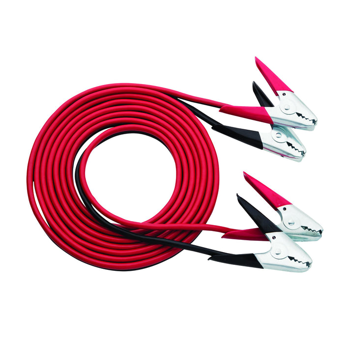 Solar ft 4 GA Twin Booster Cables with 600A Parrot Clamps