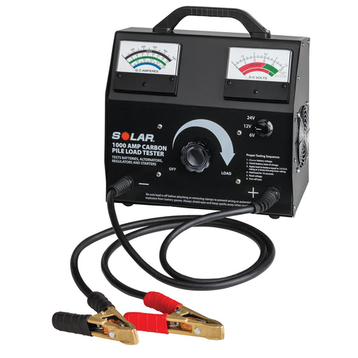 Solar Amp 6/12/24V Carbon Pile Battery Tester