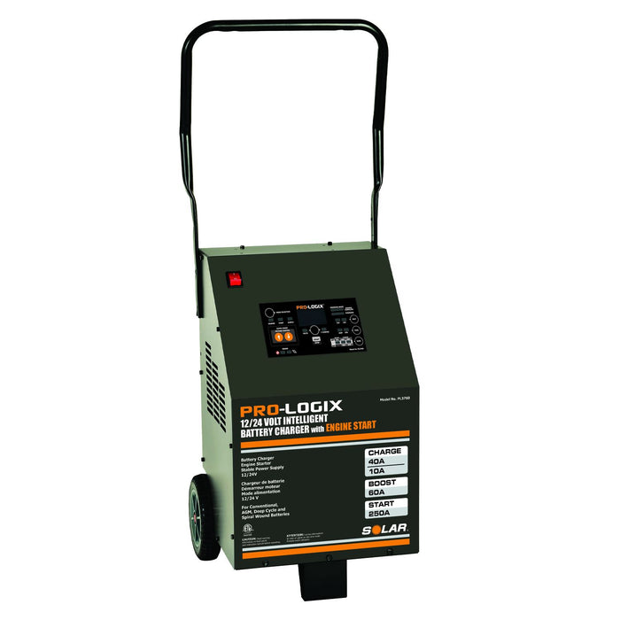 Solar Booster Pac Pl3760 Intelligent Wheeled Charger With Engine Start