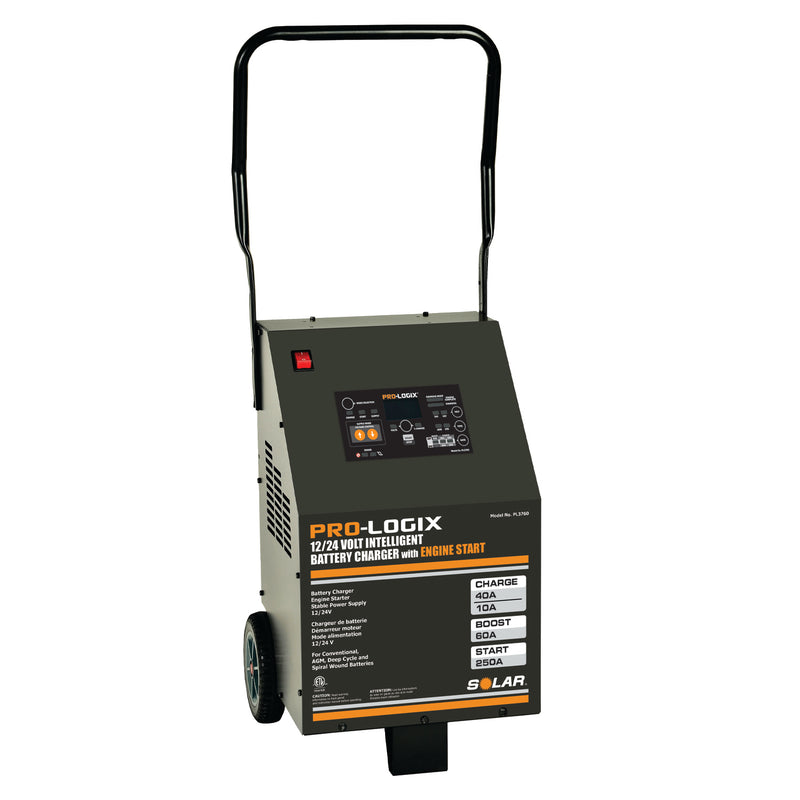 Solar Booster Pac Pl3760 Intelligent Wheeled Charger With Engine Start