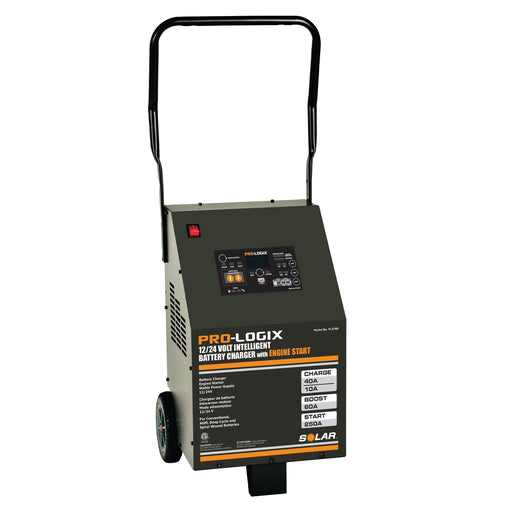 Solar Booster Pac Pl3760 Intelligent Wheeled Charger With Engine Start