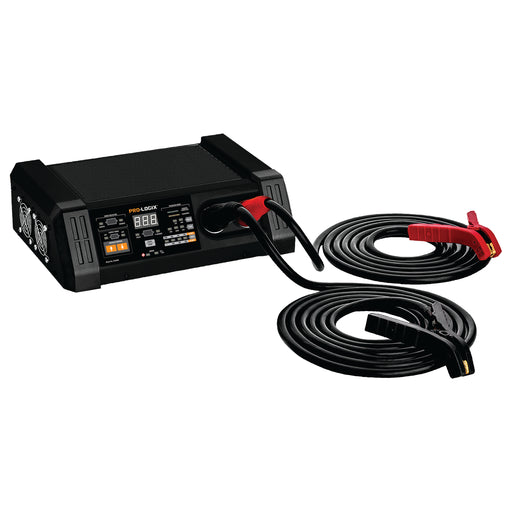 Solar 12/24 Volt 120A Flashing Power Supply and 120/60/40/10A Fleet Battery Charger