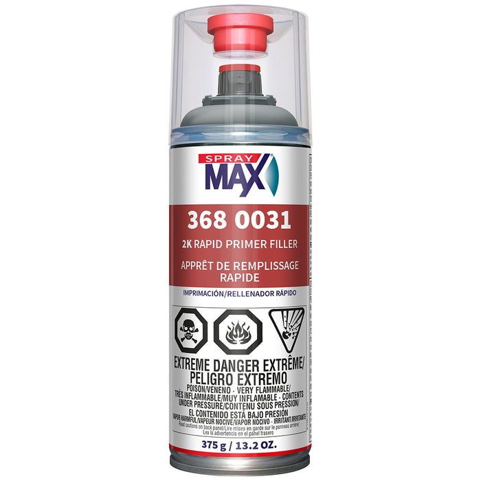 SprayMax 2 Part Rapid Primer Filler(Non Isocyanat — 13.2, Gray