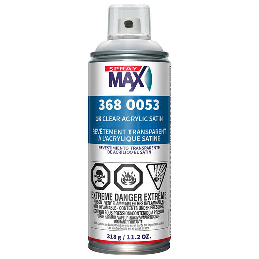 SprayMax, Peter Kwasny, Inc Acrylic Clearcoat Satin — view 2