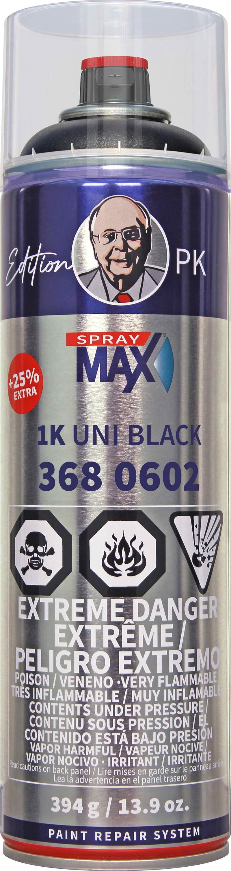 3680602 1K Uni Black Topcoat Interior/Exterior